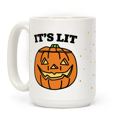 It's Lit Jack o' Lantern Coffee Mug