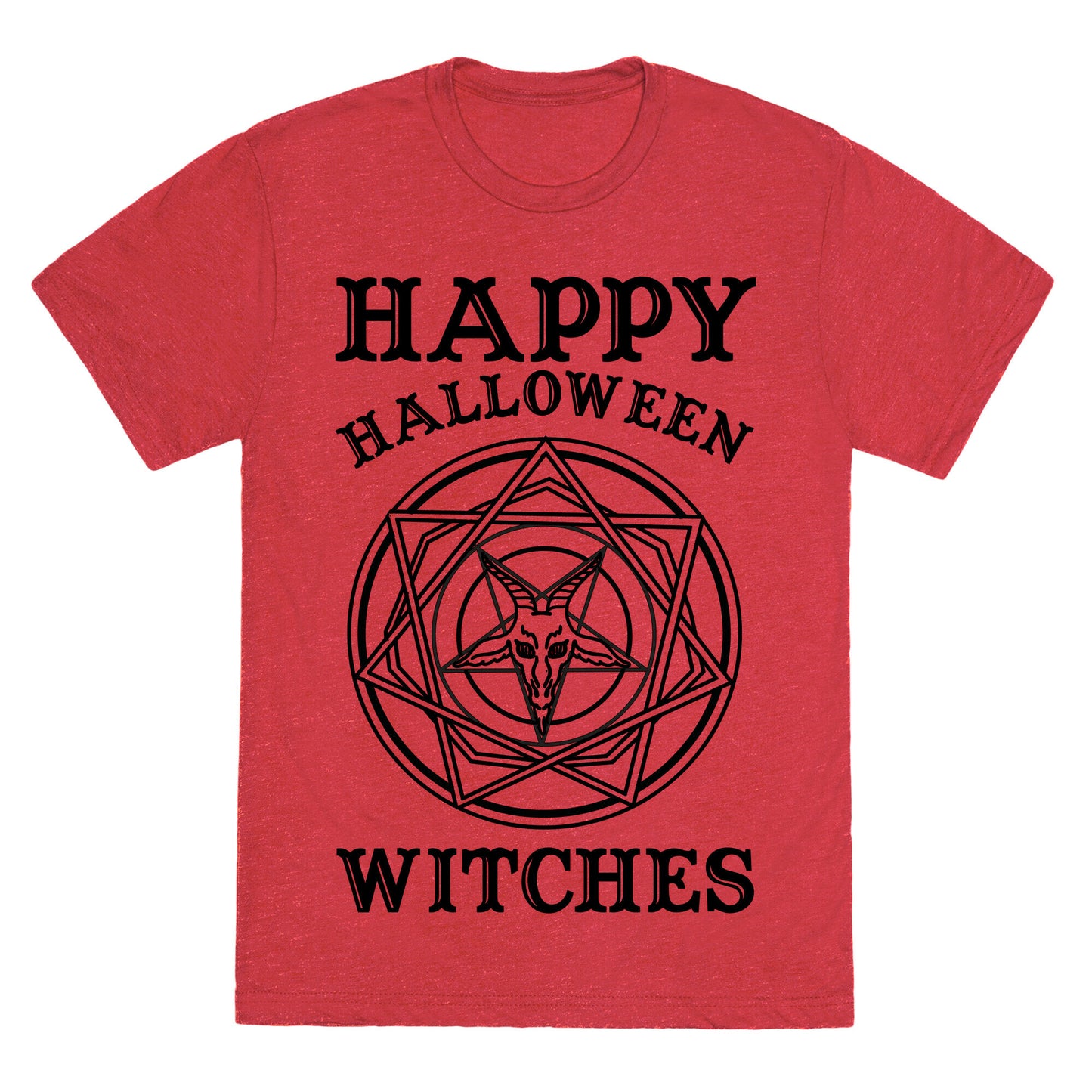 Happy Halloween Witches Unisex Triblend Tee