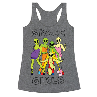 Space Girls Racerback Tank