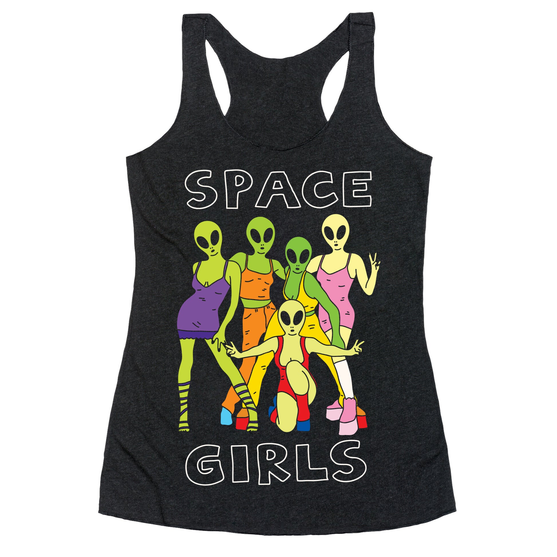Space Girls Racerback Tank