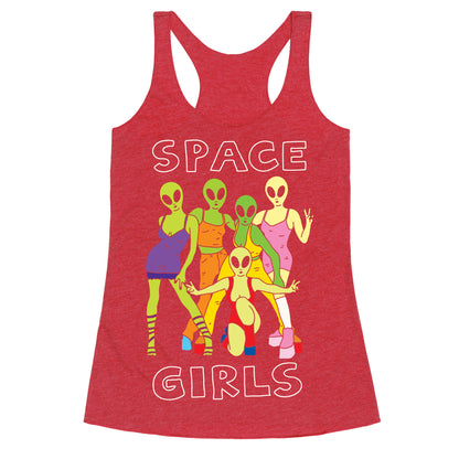 Space Girls Racerback Tank