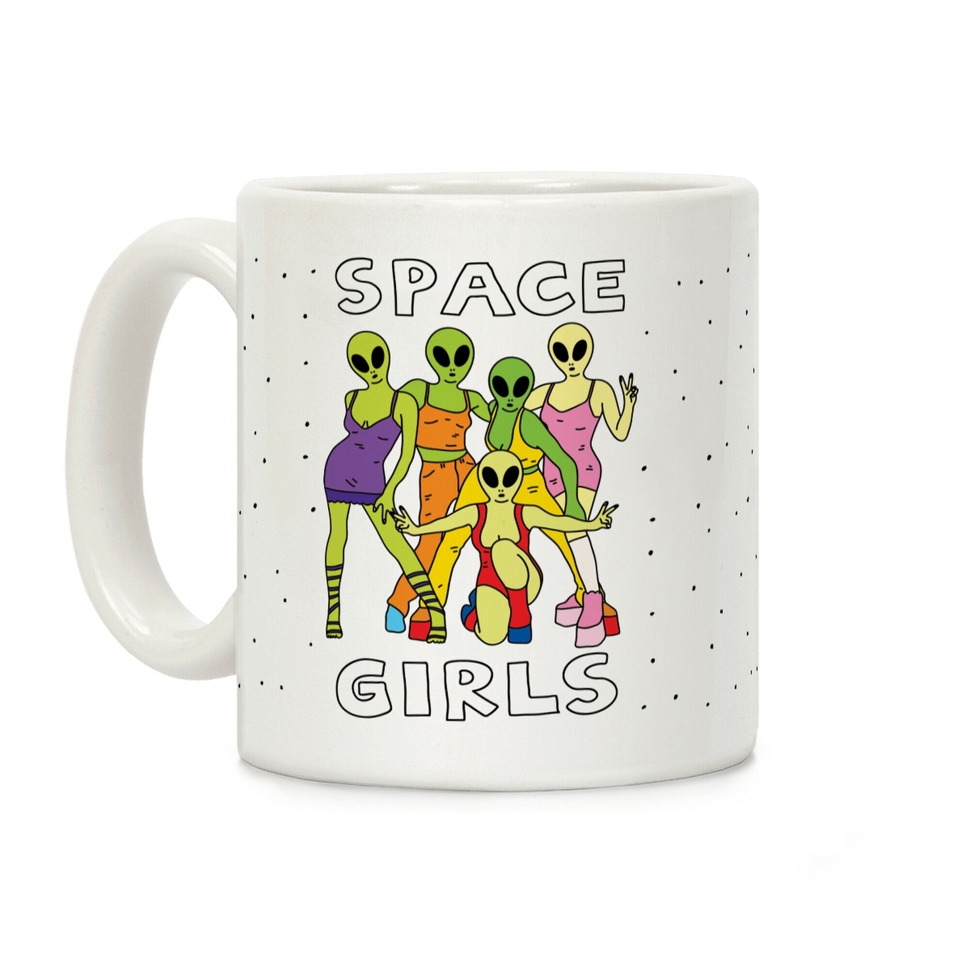 Space Girls Coffee Mug