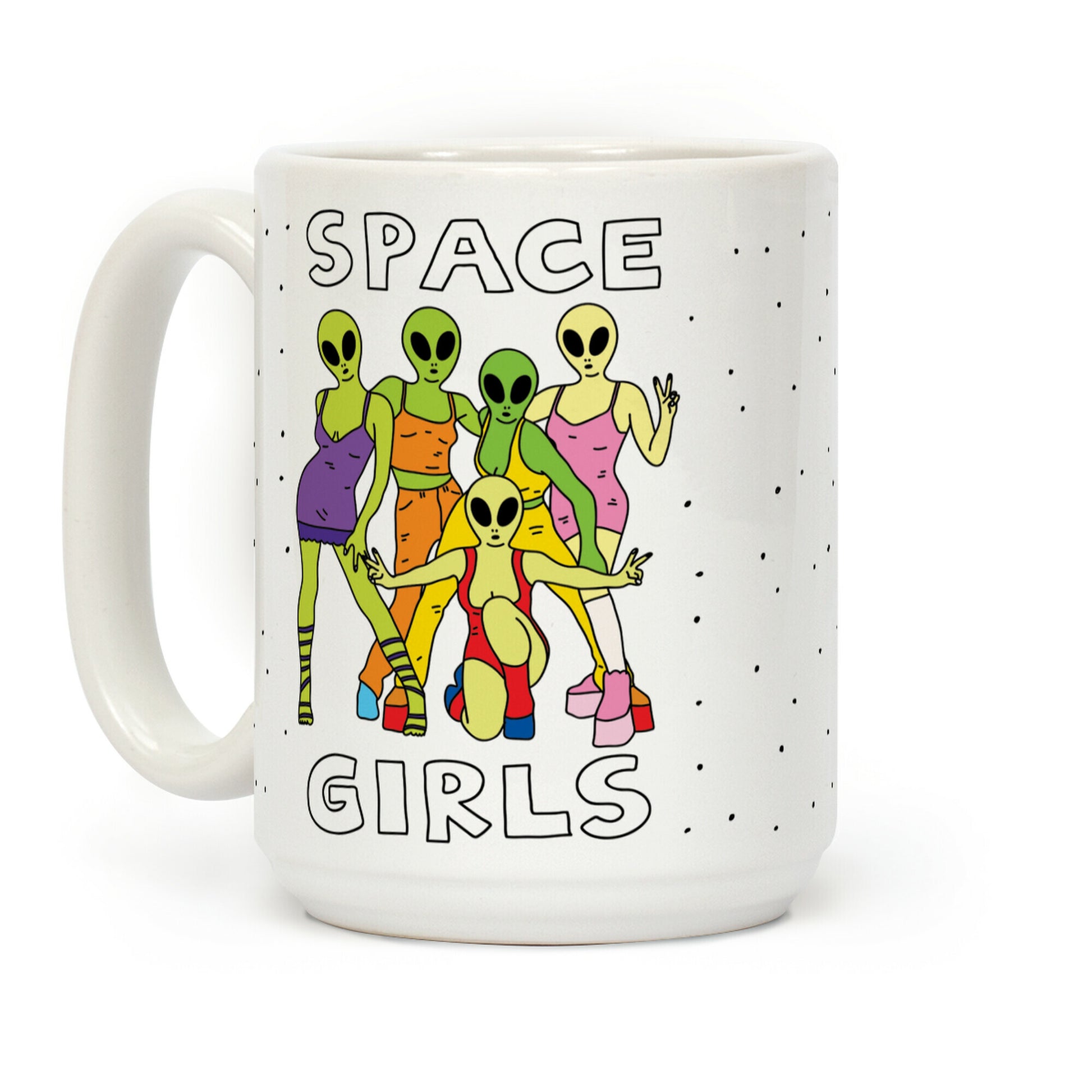 Space Girls Coffee Mug