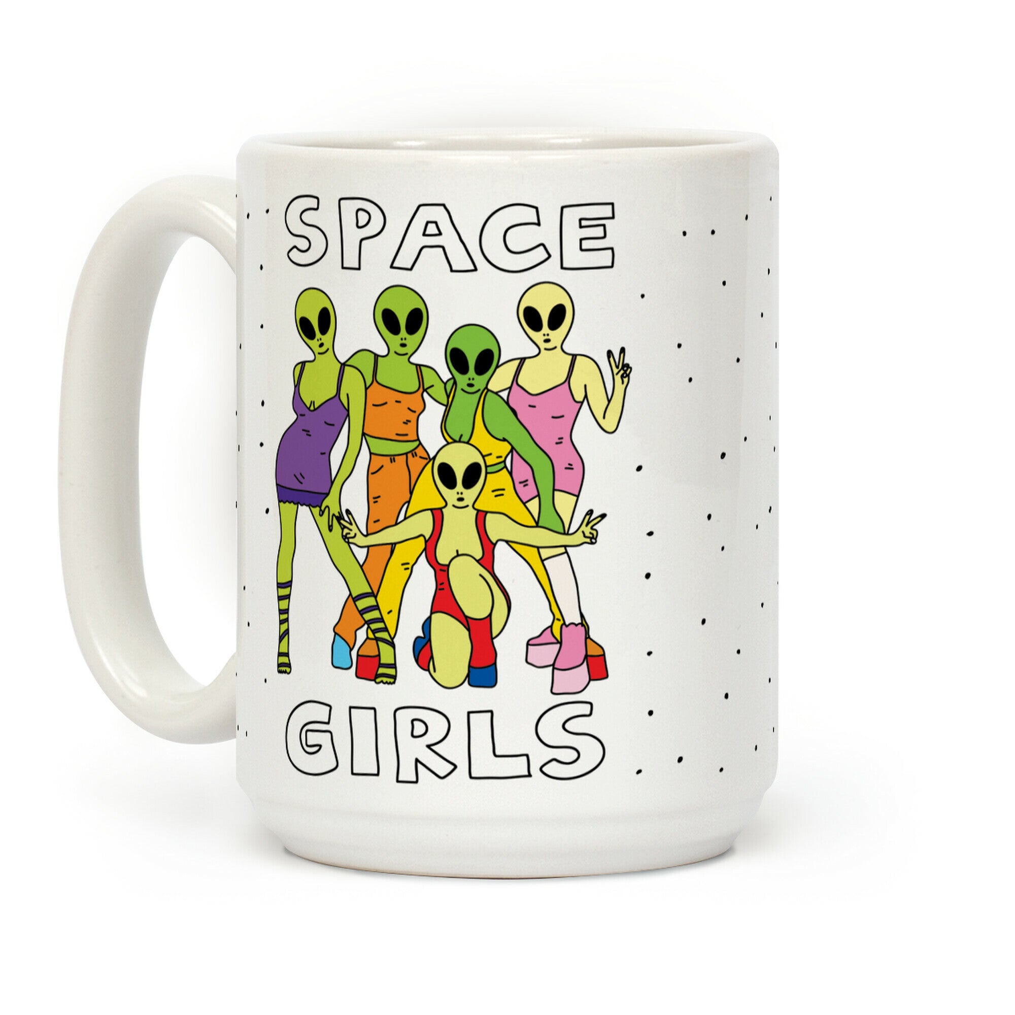 Space Girls Coffee Mug