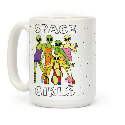 Space Girls Coffee Mug
