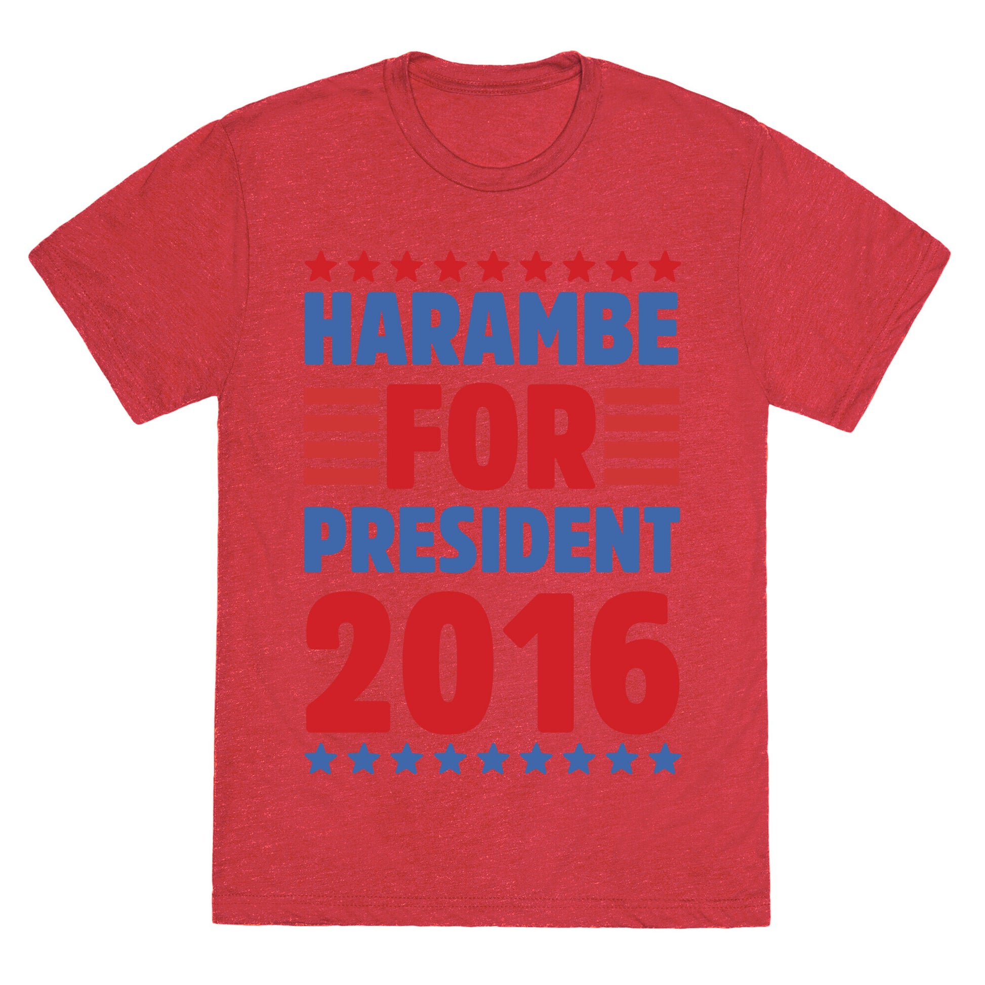 Harambe For President 2016 Unisex Triblend Tee