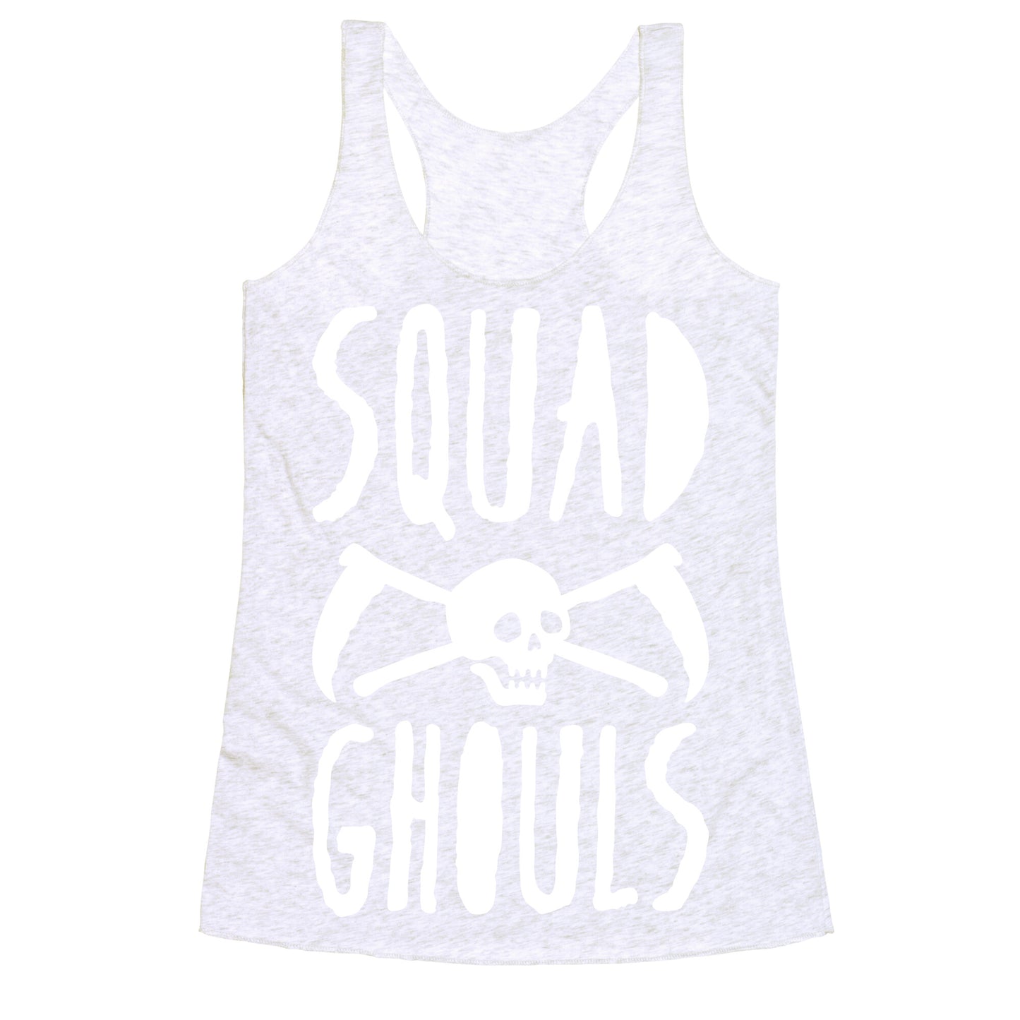 Squad Ghouls (White) Racerback Tank