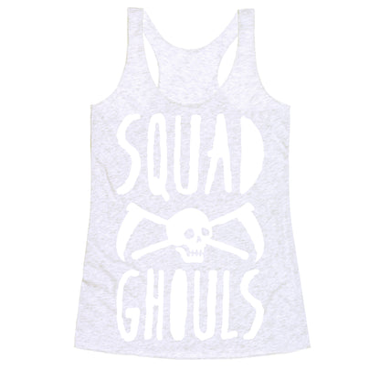 Squad Ghouls (White) Racerback Tank