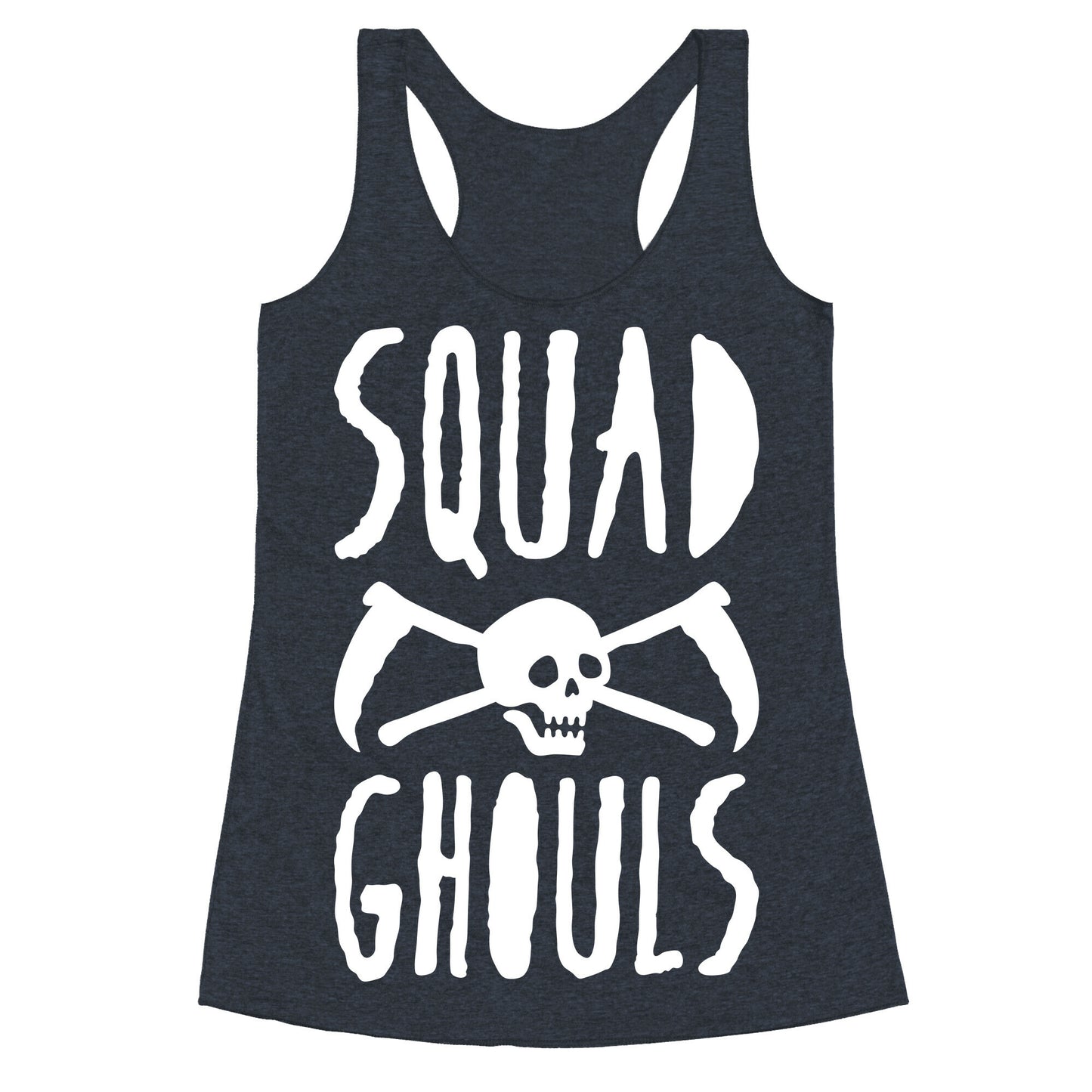 Squad Ghouls (White) Racerback Tank