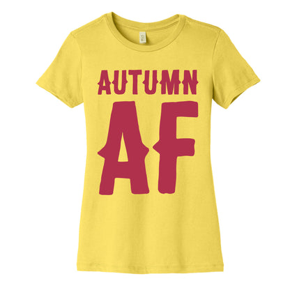 Autumn Af Women's Cotton Tee