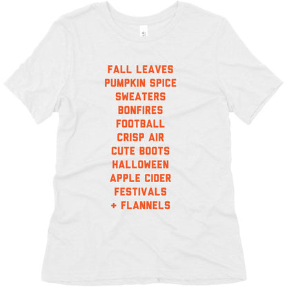 Fall Bucket List Women's Triblend Tee