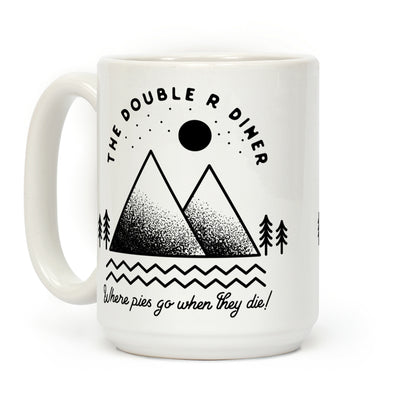 The Double R Diner Black Coffee Mug