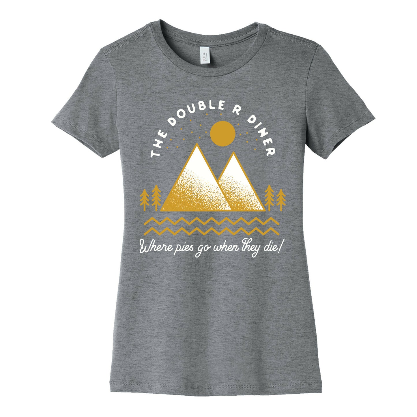 The Double R Diner Gold Women's Cotton Tee