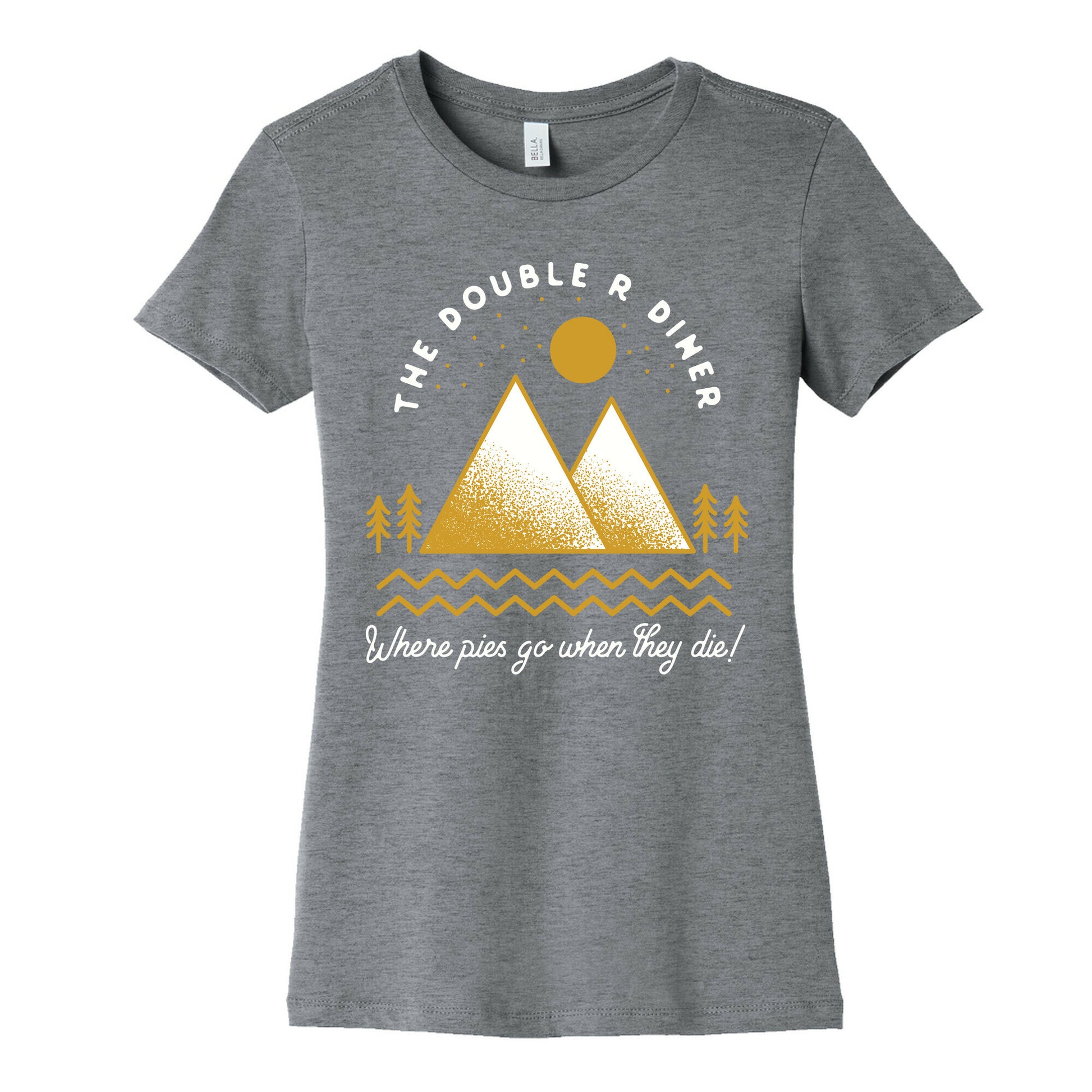 The Double R Diner Gold Women's Cotton Tee