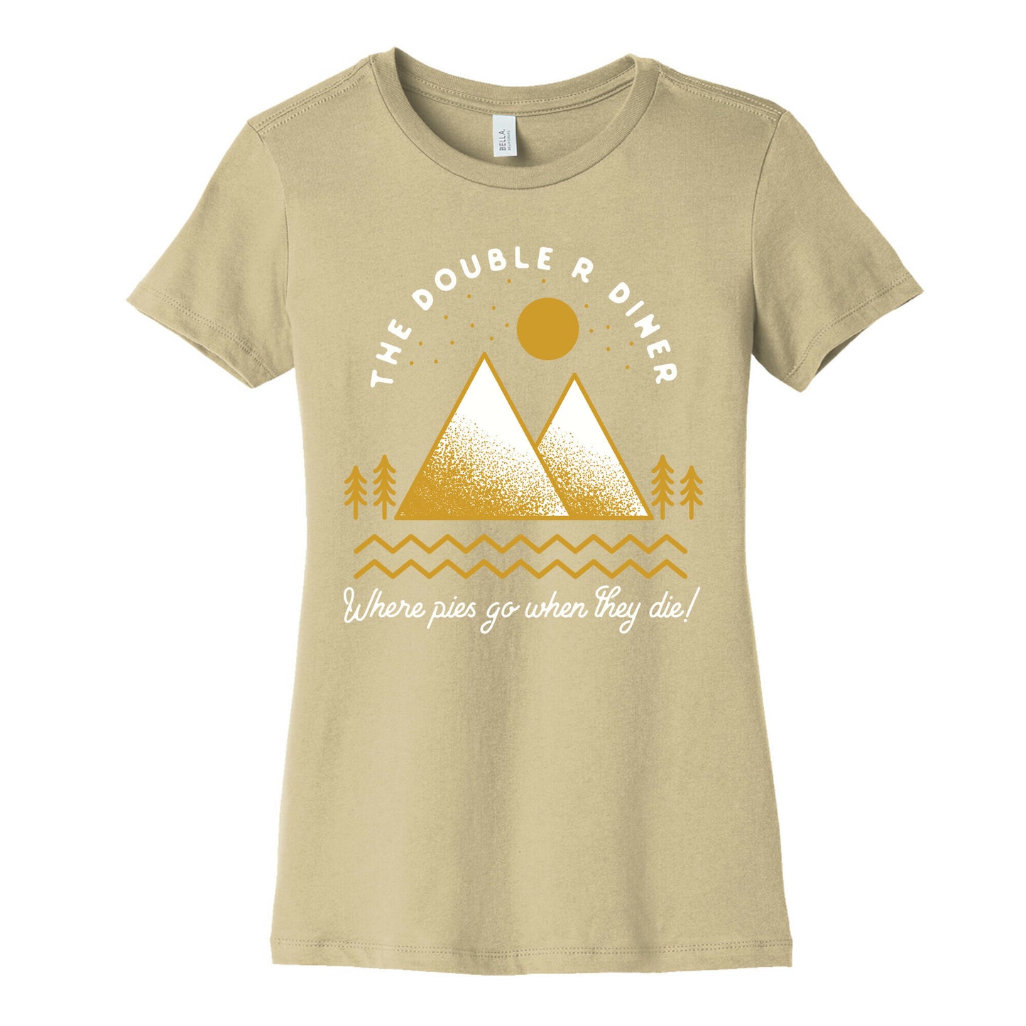 The Double R Diner Gold Women's Cotton Tee