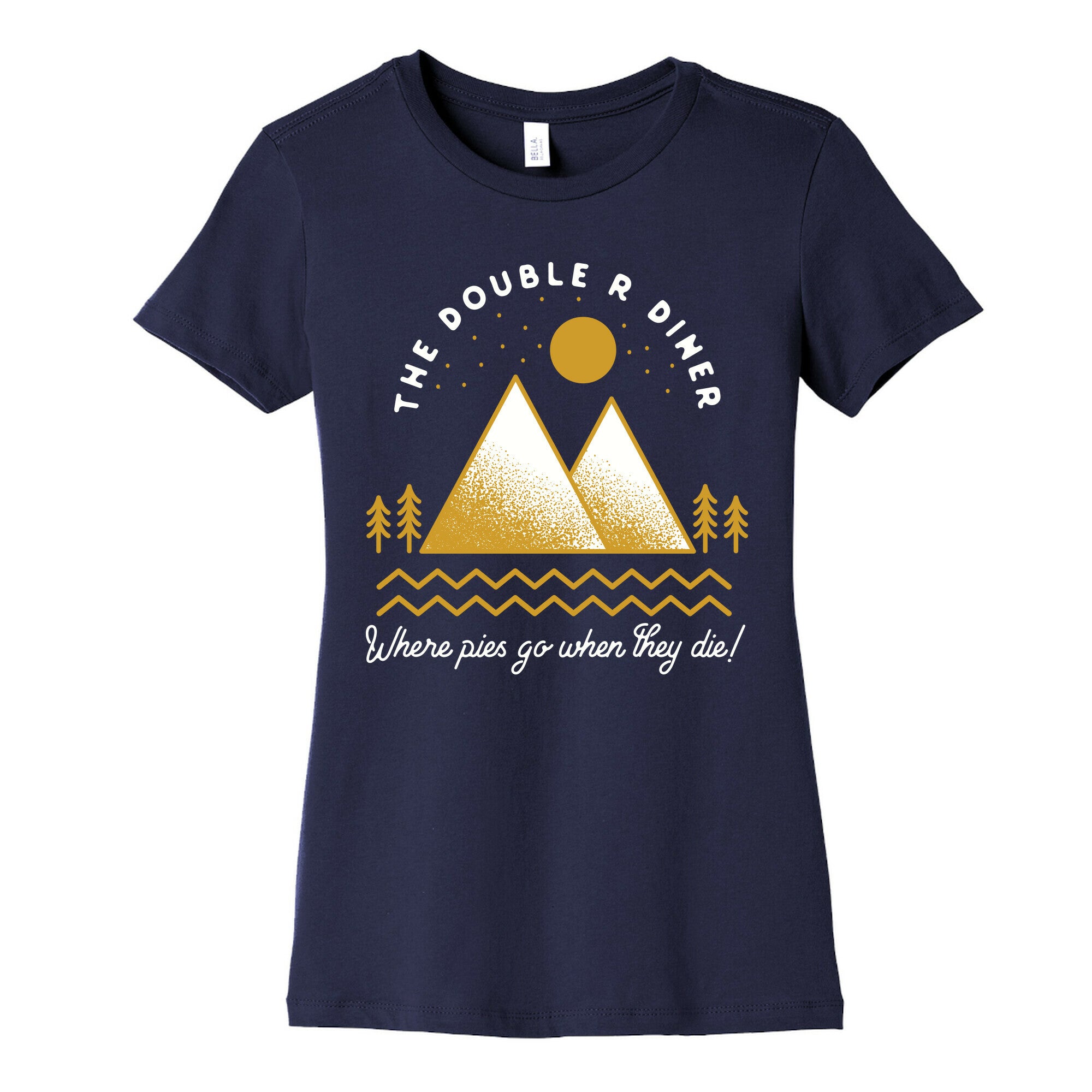 The Double R Diner Gold Women's Cotton Tee