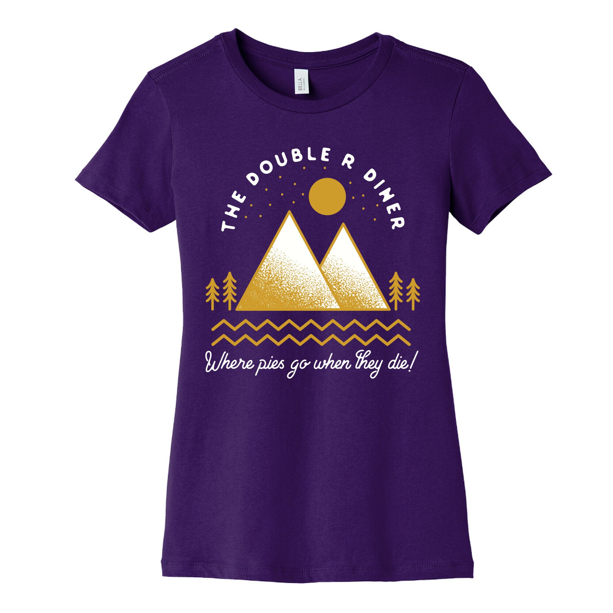 The Double R Diner Gold Women's Cotton Tee