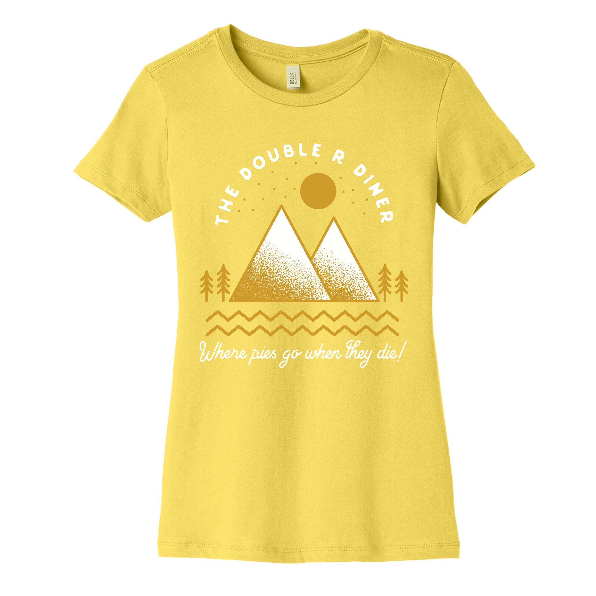 The Double R Diner Gold Women's Cotton Tee