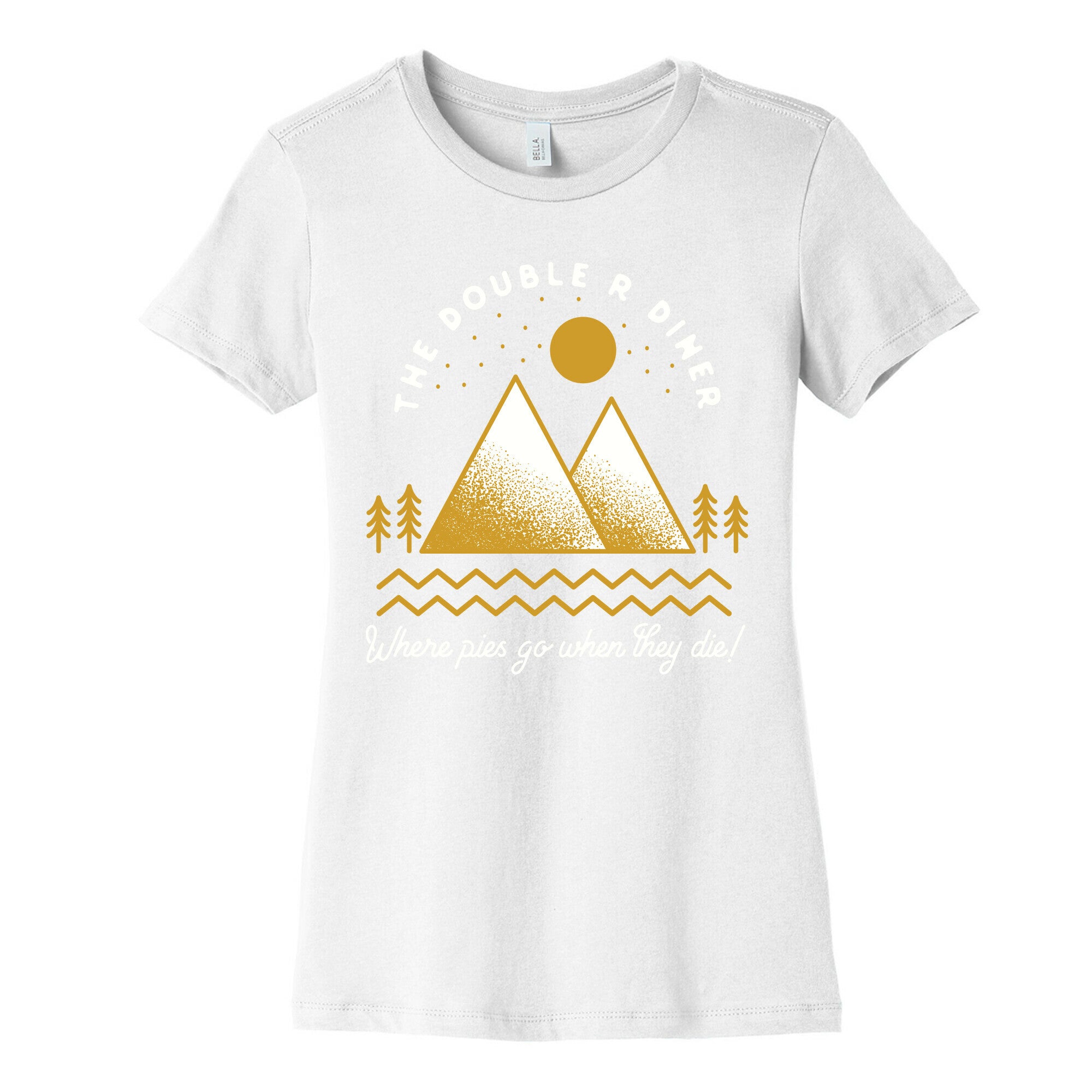 The Double R Diner Gold Women's Cotton Tee