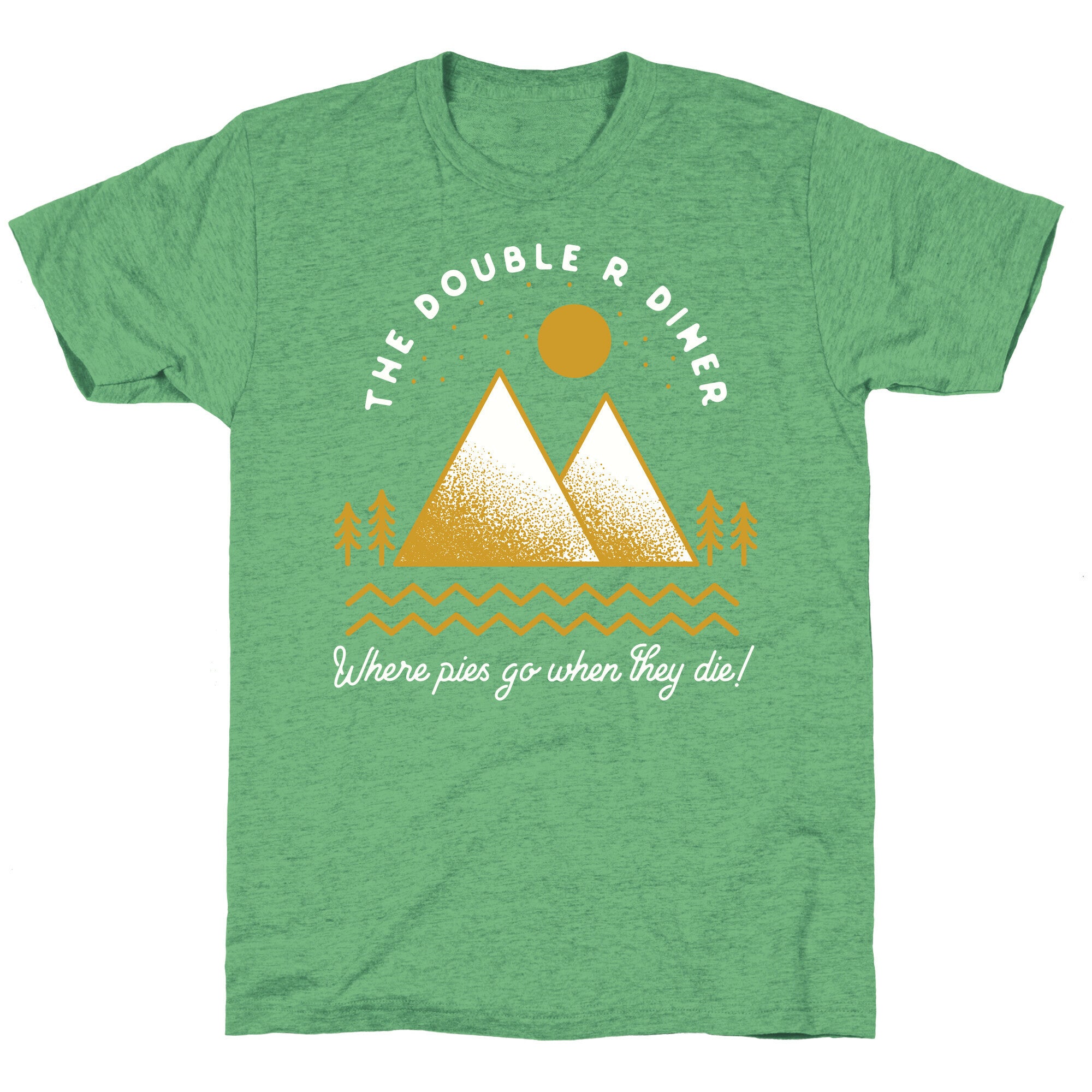 The Double R Diner Gold Unisex Triblend Tee