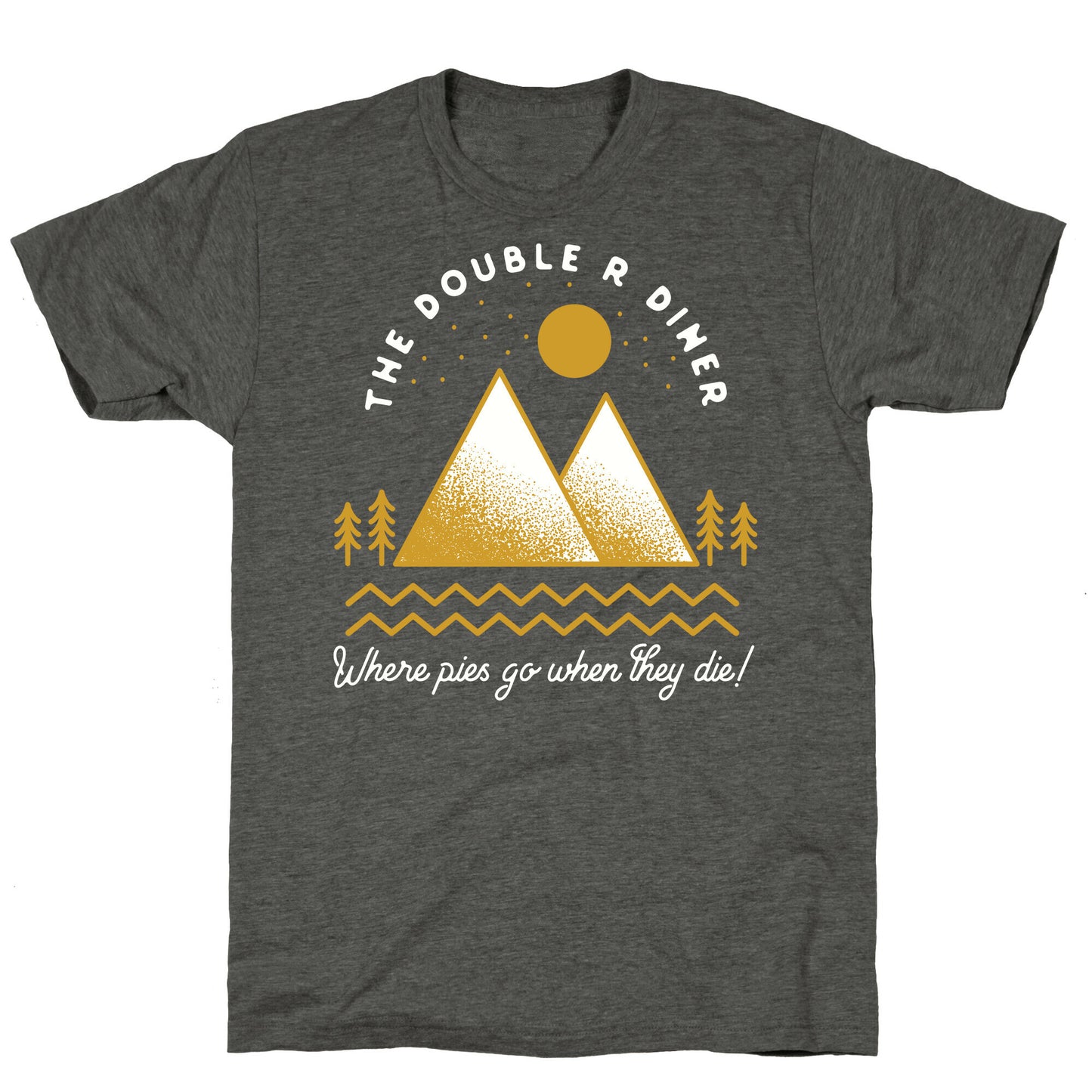 The Double R Diner Gold Unisex Triblend Tee