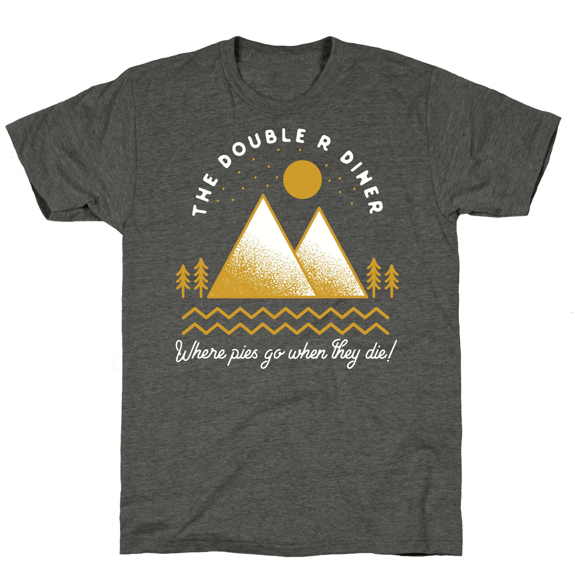 The Double R Diner Gold Unisex Triblend Tee
