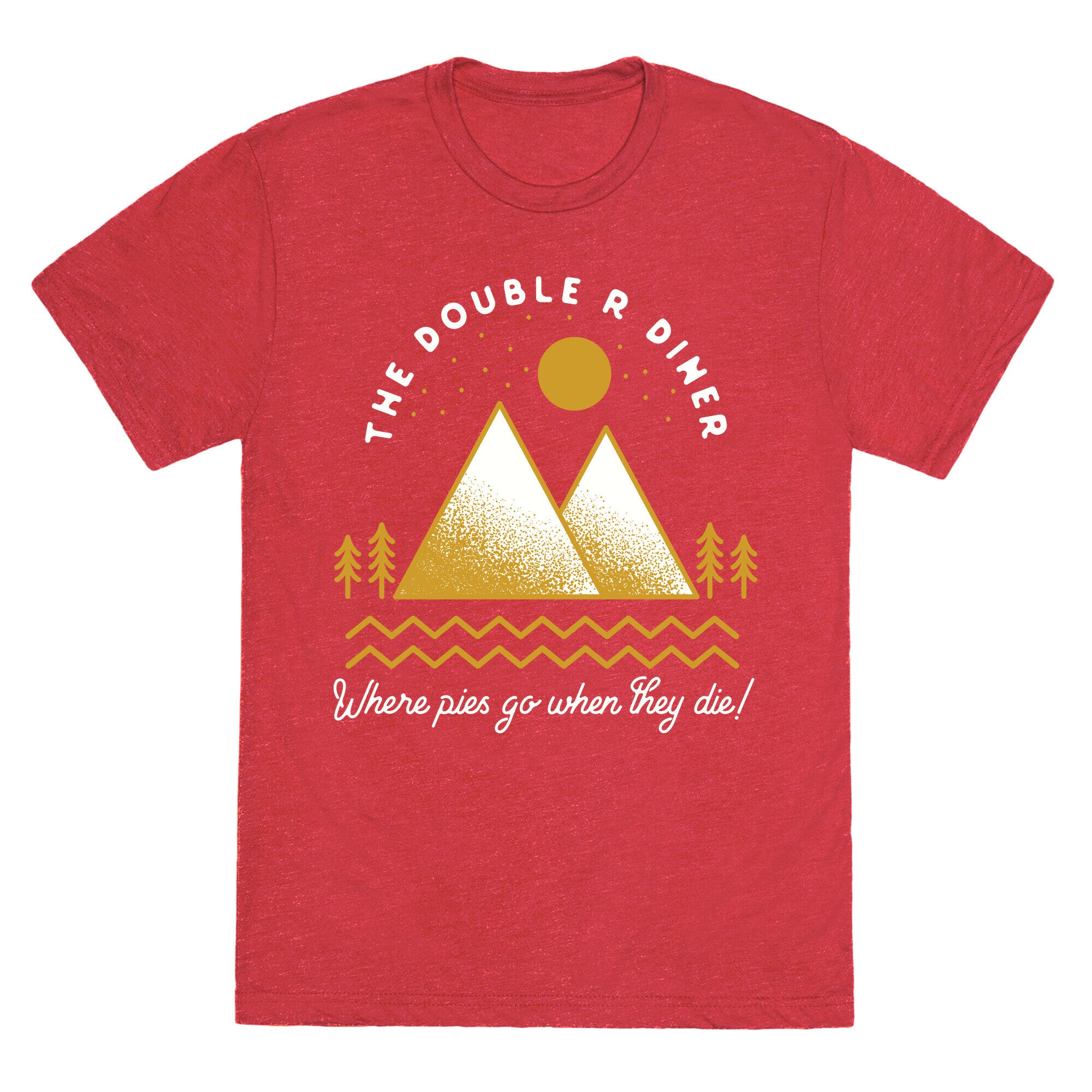 The Double R Diner Gold Unisex Triblend Tee