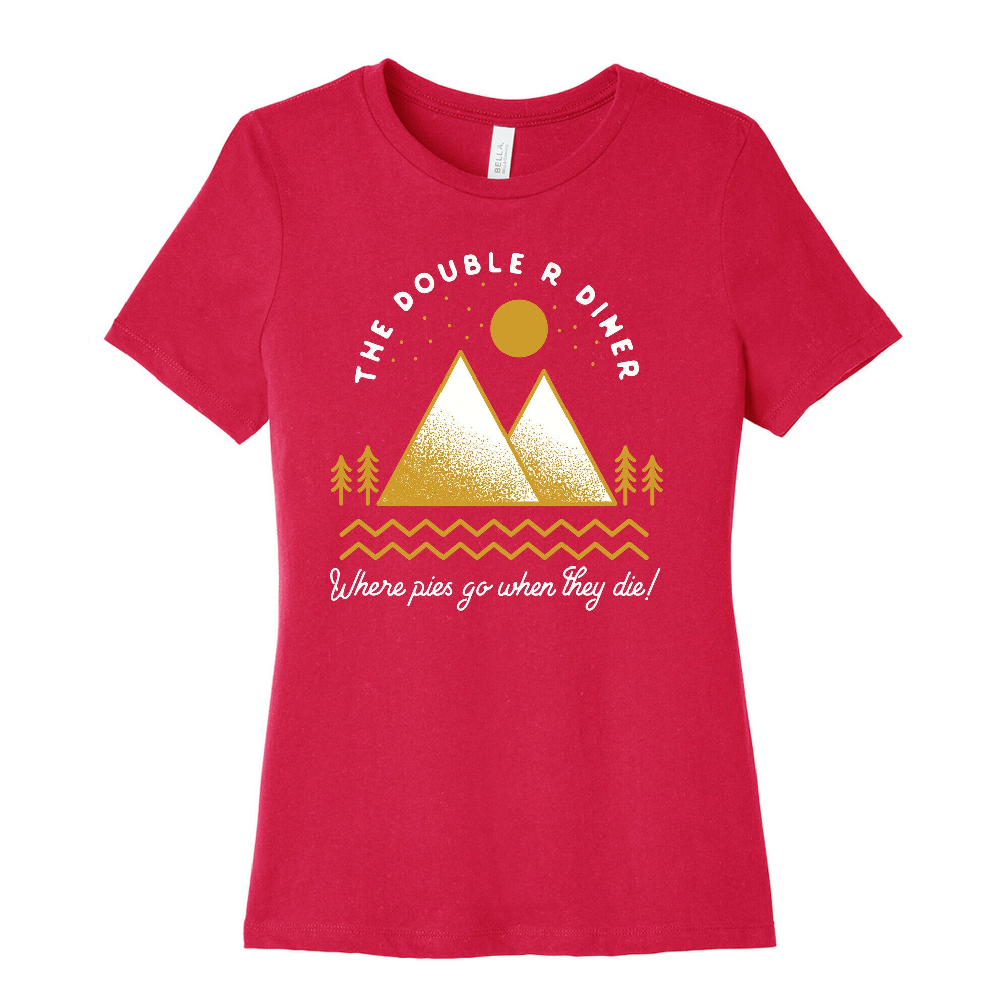 The Double R Diner Gold Women's Cotton Tee