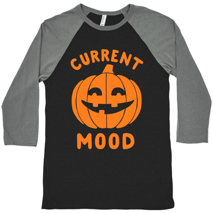 Current Mood: Halloween Baseball Tee