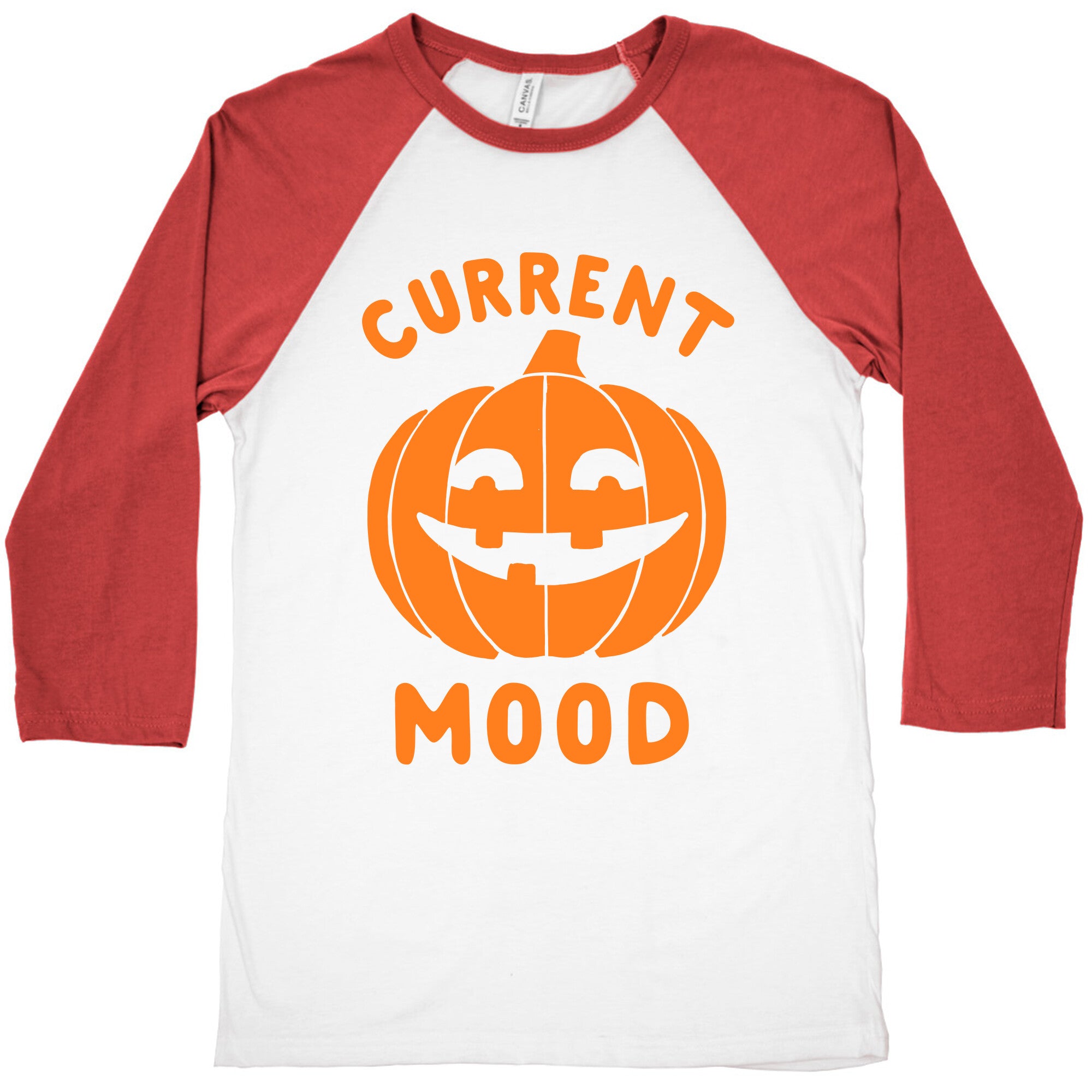 Current Mood: Halloween Baseball Tee