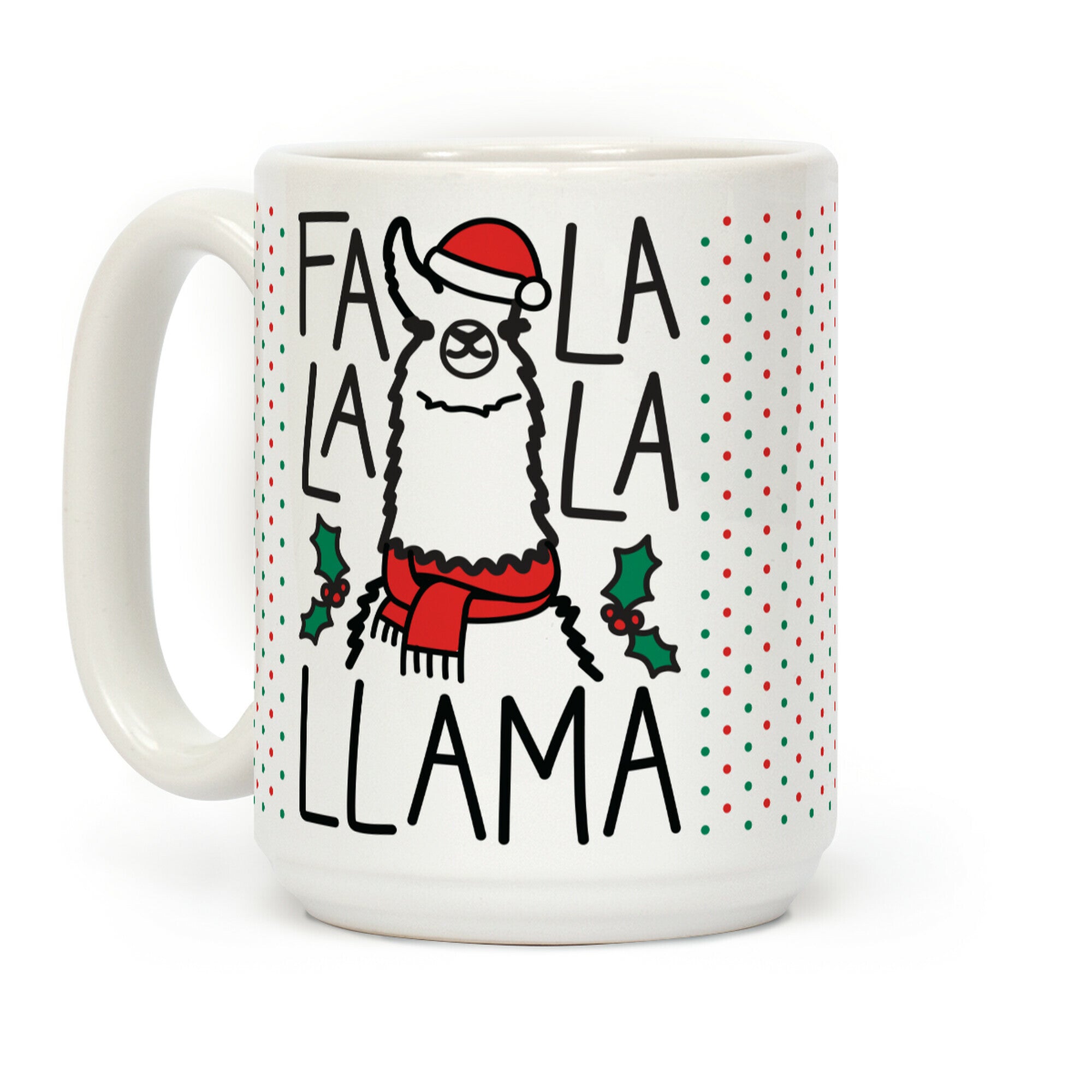Falalala Llama Coffee Mug