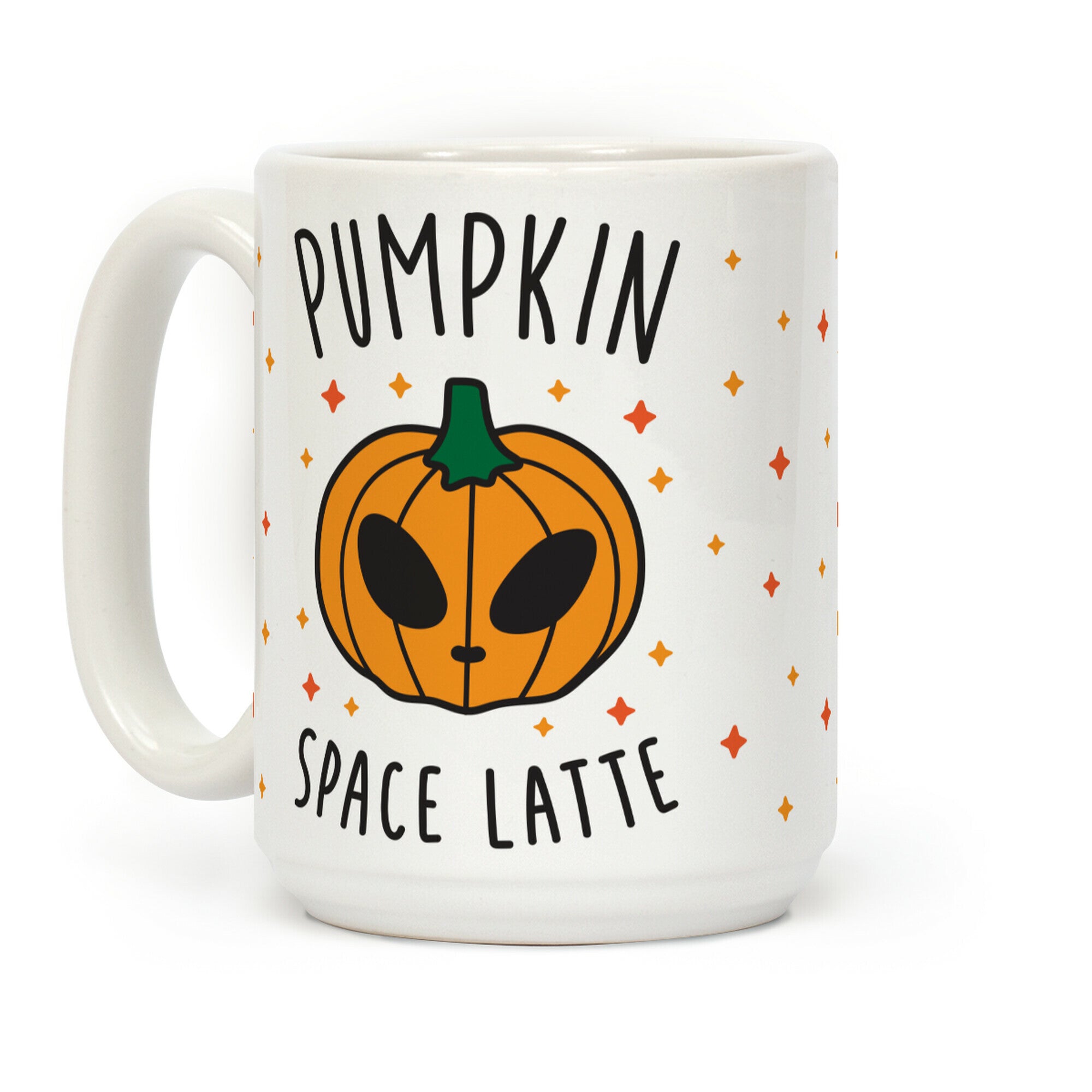 Pumpkin Space Latte Coffee Mug