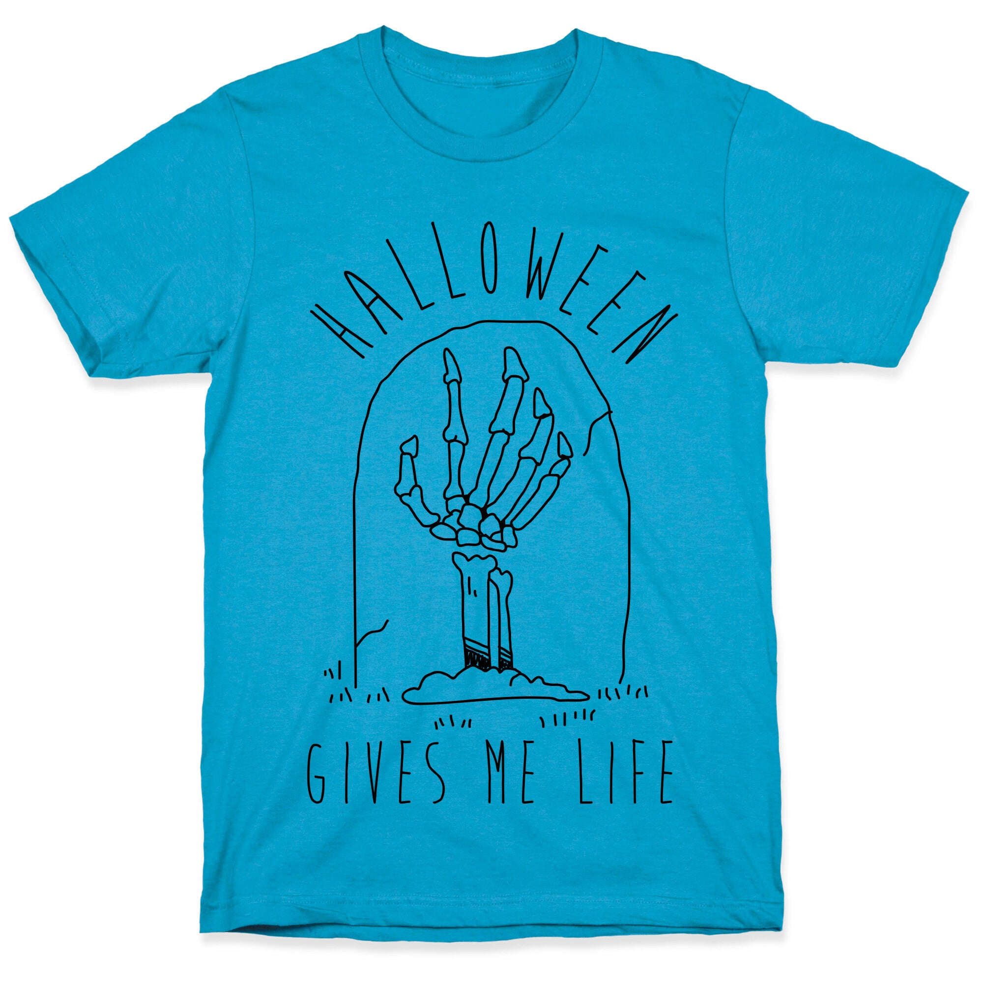 Halloween Gives Me Life Unisex Triblend Tee