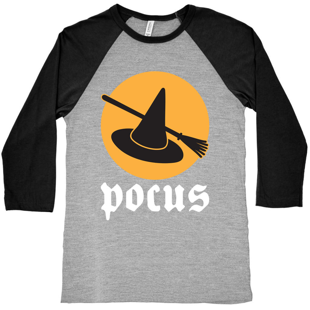 Pocus (Hocus Pocus Pair) - White Baseball Tee