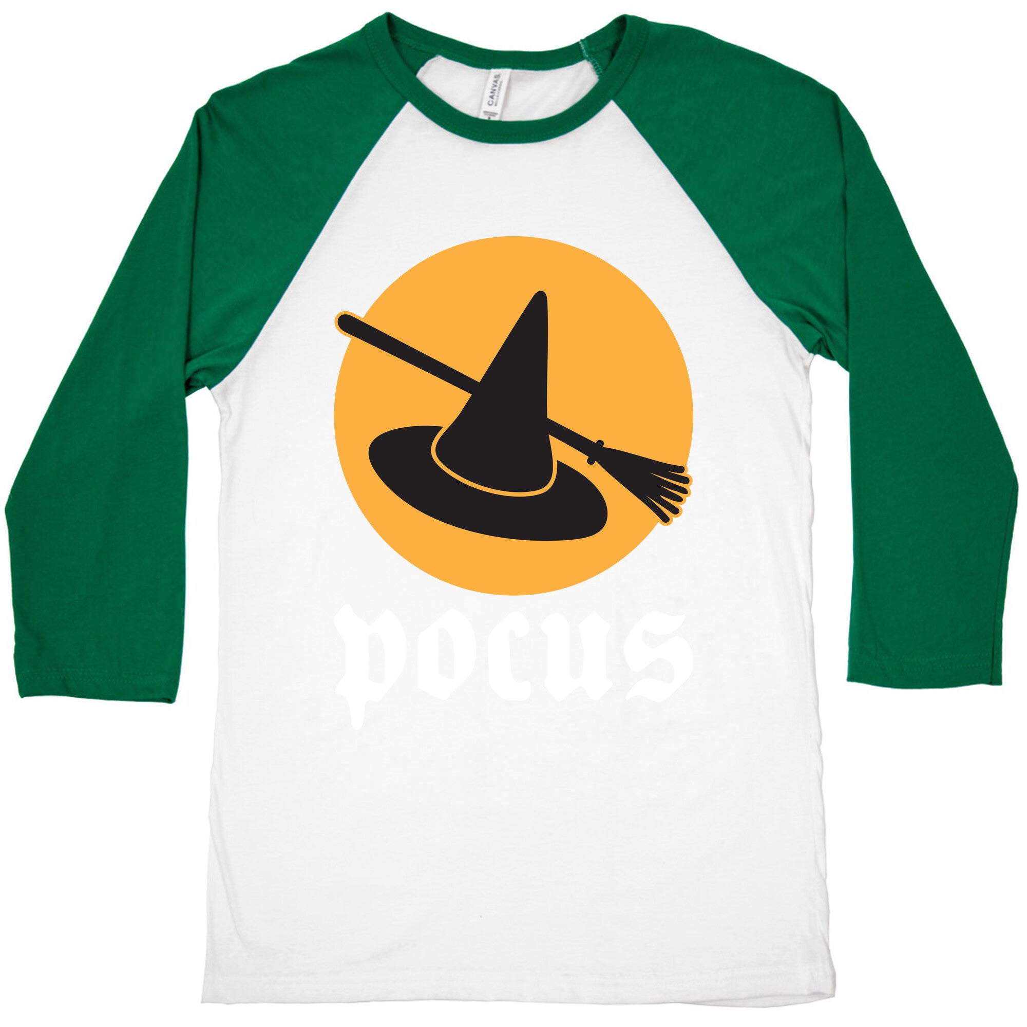 Pocus (Hocus Pocus Pair) - White Baseball Tee