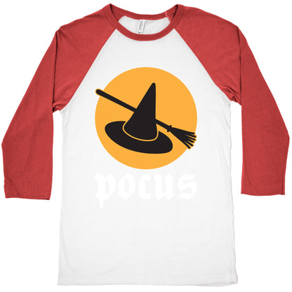 Pocus (Hocus Pocus Pair) - White Baseball Tee