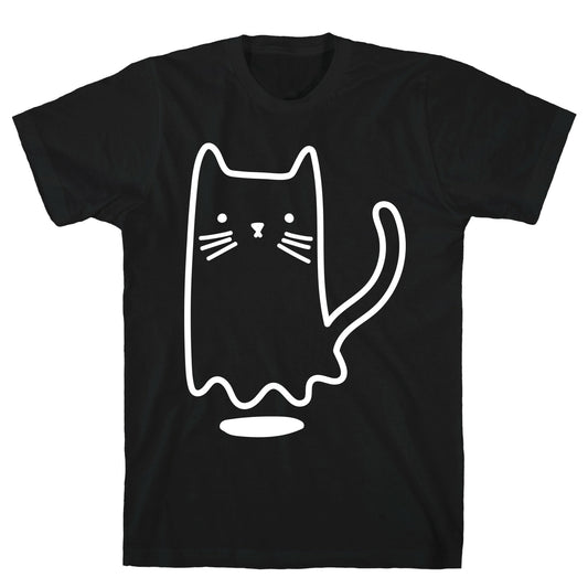 Ghost Cat (White) T-Shirt