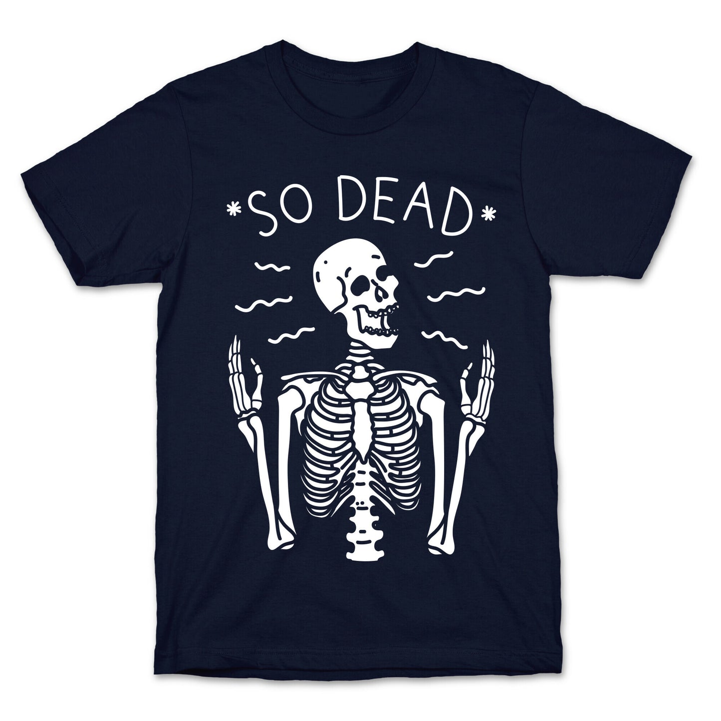 So Dead Skeleton (White) T-Shirt
