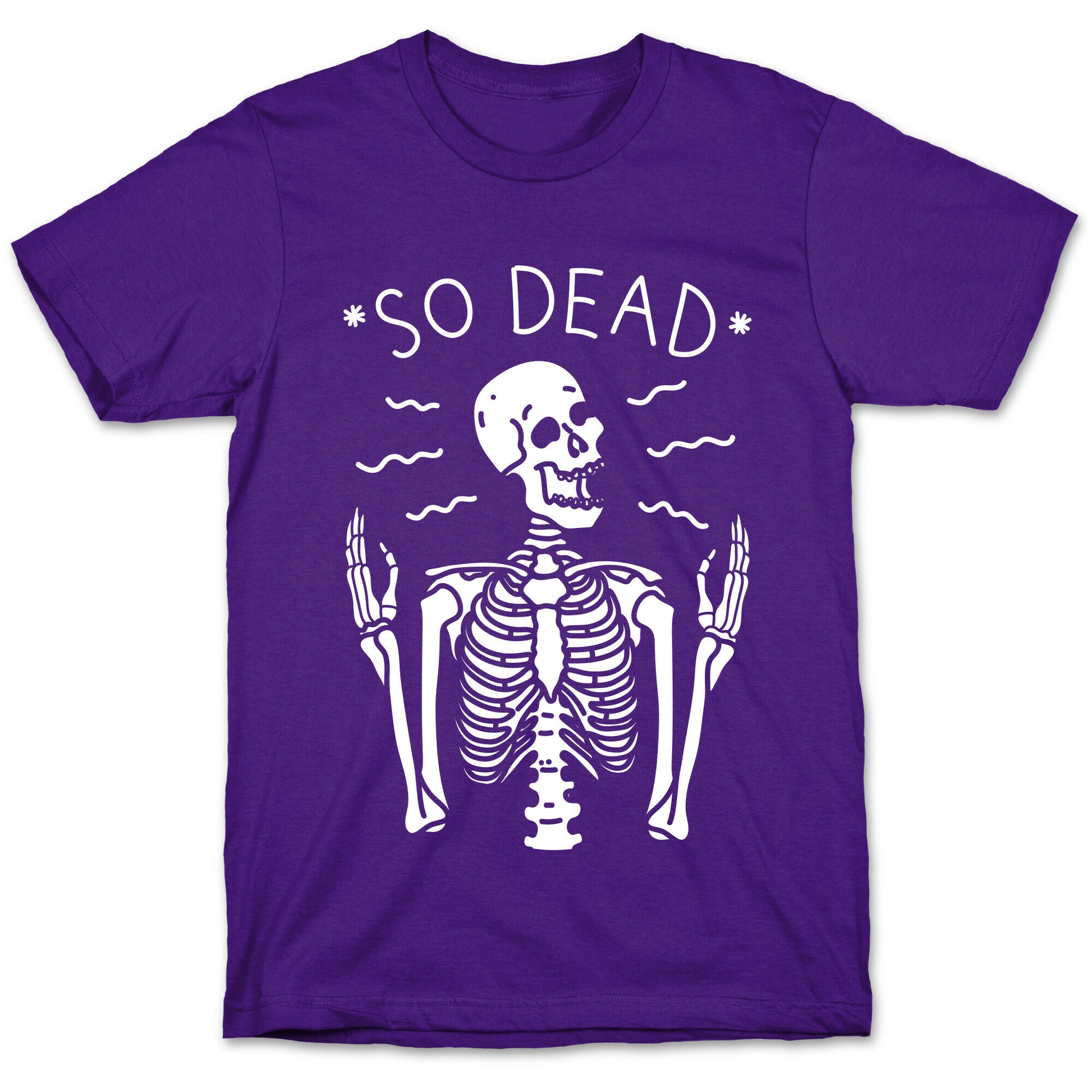 So Dead Skeleton (White) T-Shirt