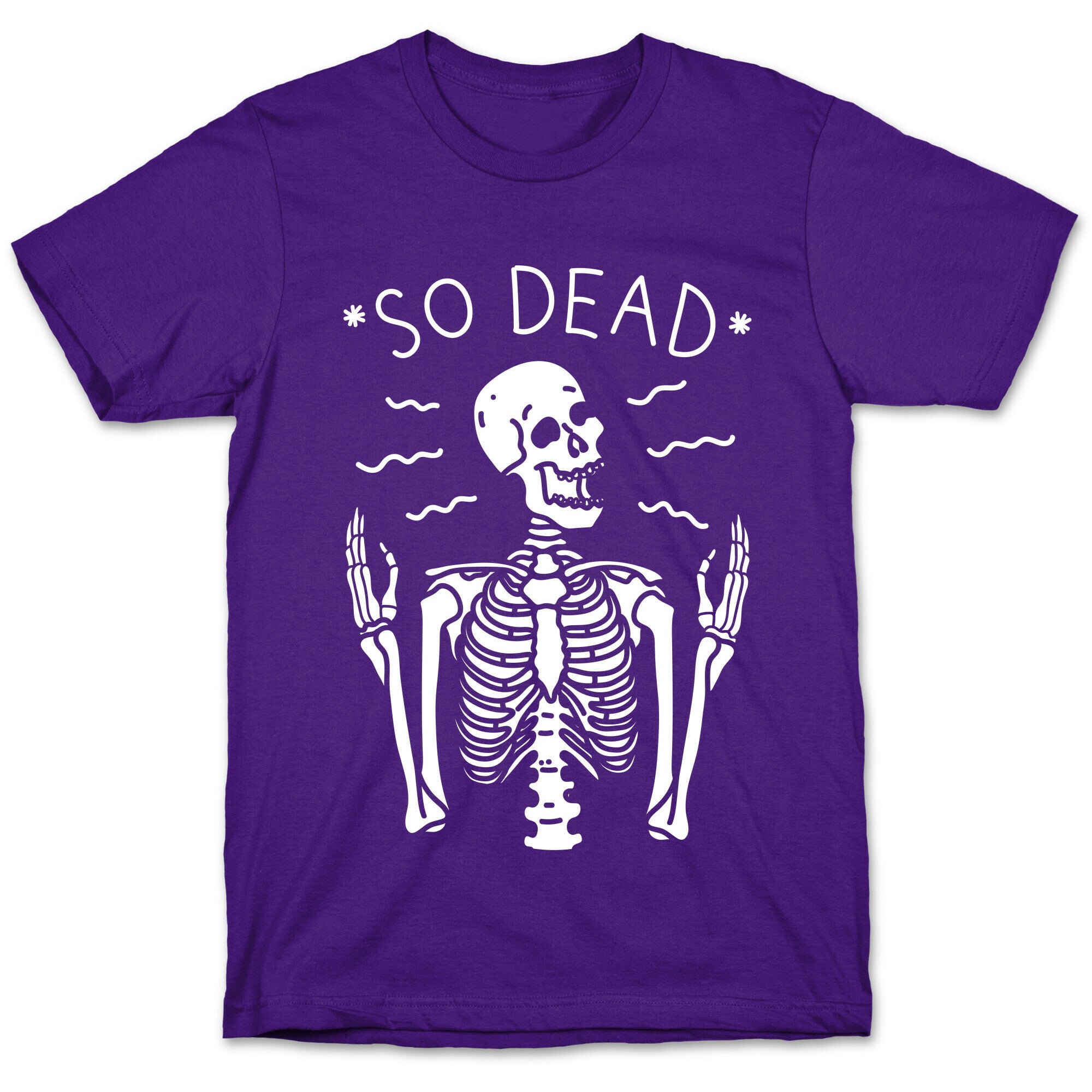 So Dead Skeleton (White) T-Shirt