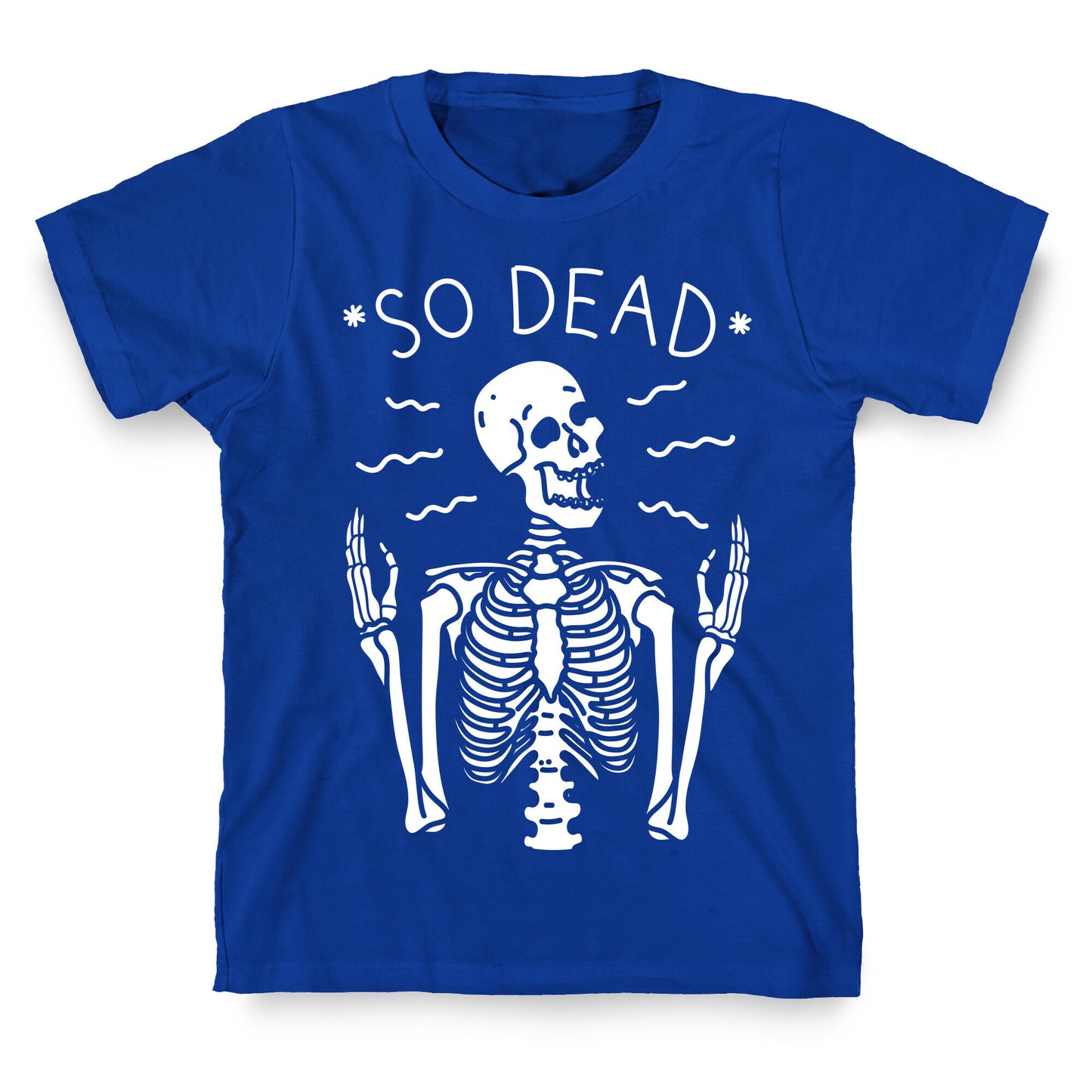 So Dead Skeleton (White) T-Shirt