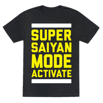 Super Saiyan Mode Activate Unisex Triblend Tee