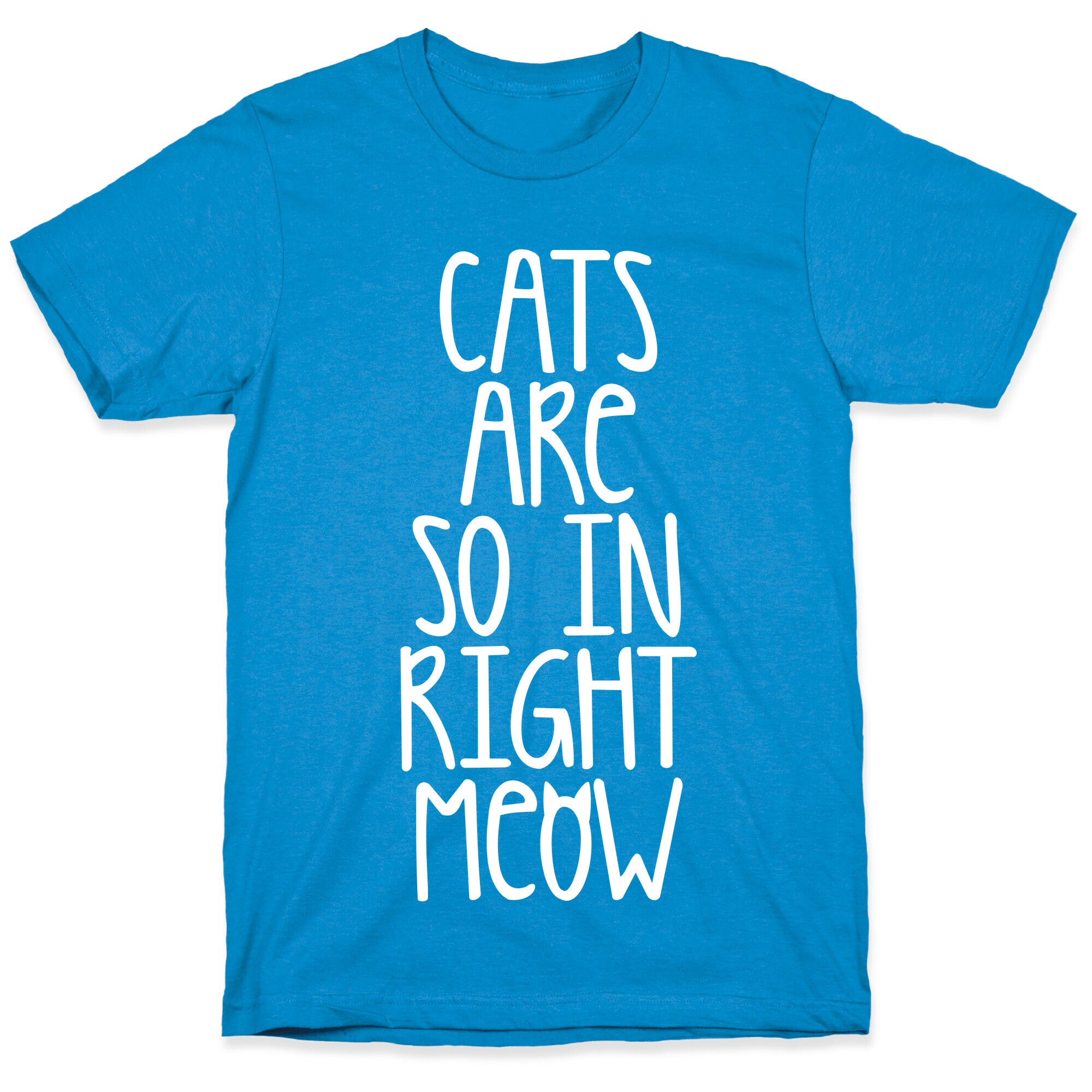 Cats Are So In Right Meow T-Shirt