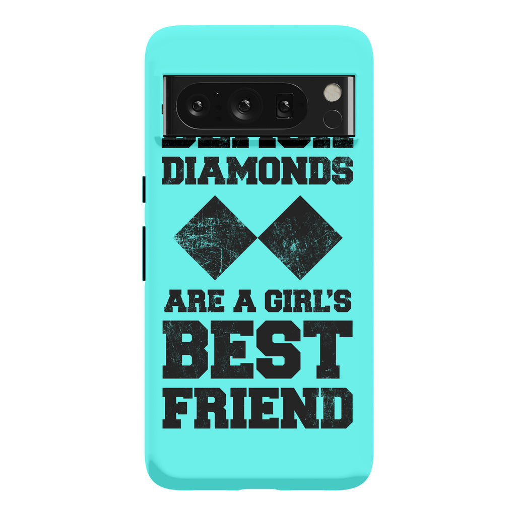 Black Diamonds Are A Girl's Best Friend Phone Case