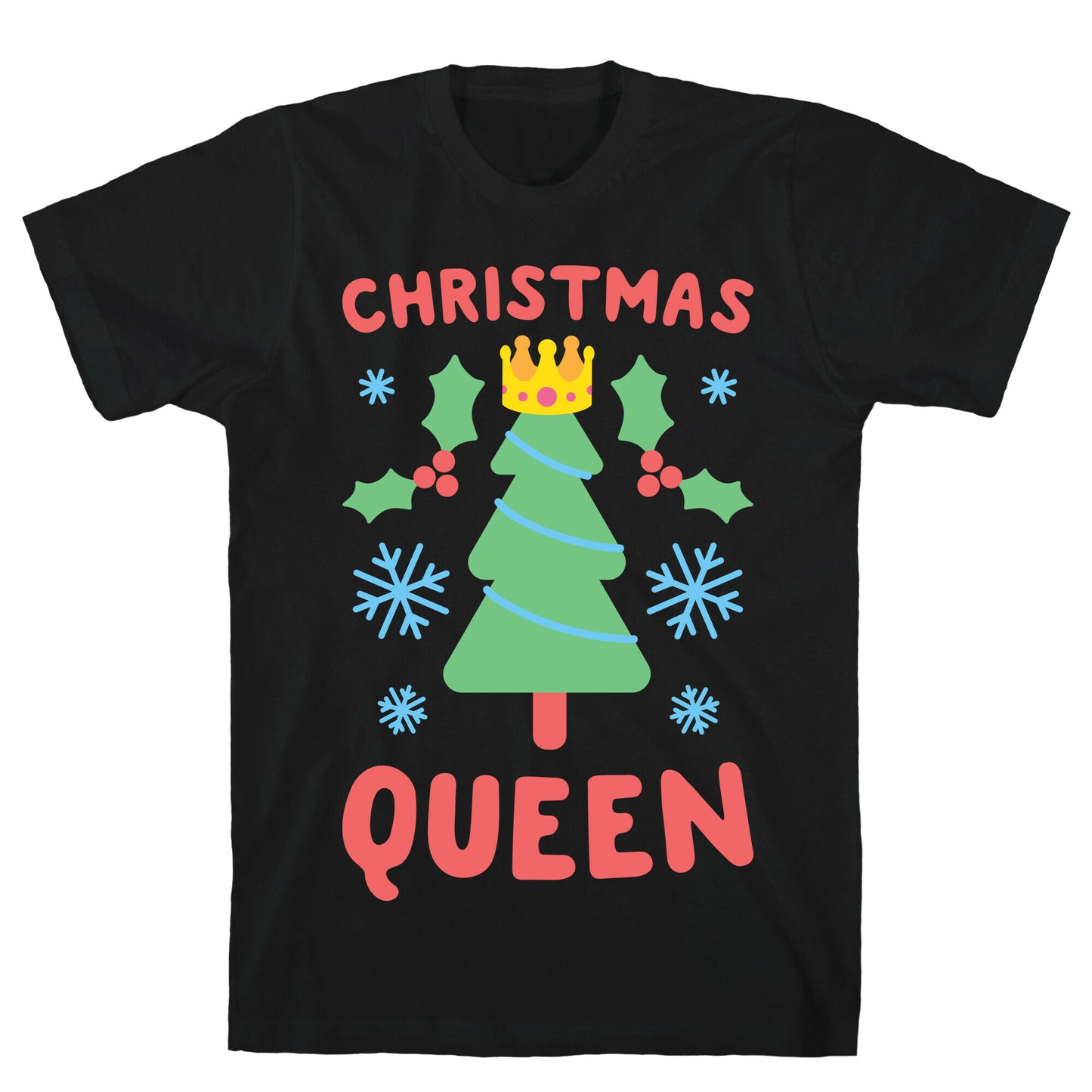 Christmas Queen (White) T-Shirt