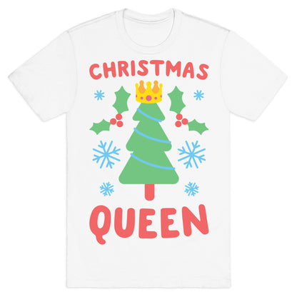 Christmas Queen (White) T-Shirt