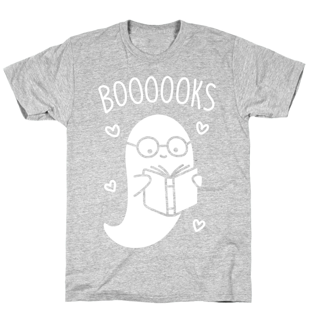 Boooooks (White) T-Shirt