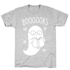 Boooooks (White) T-Shirt