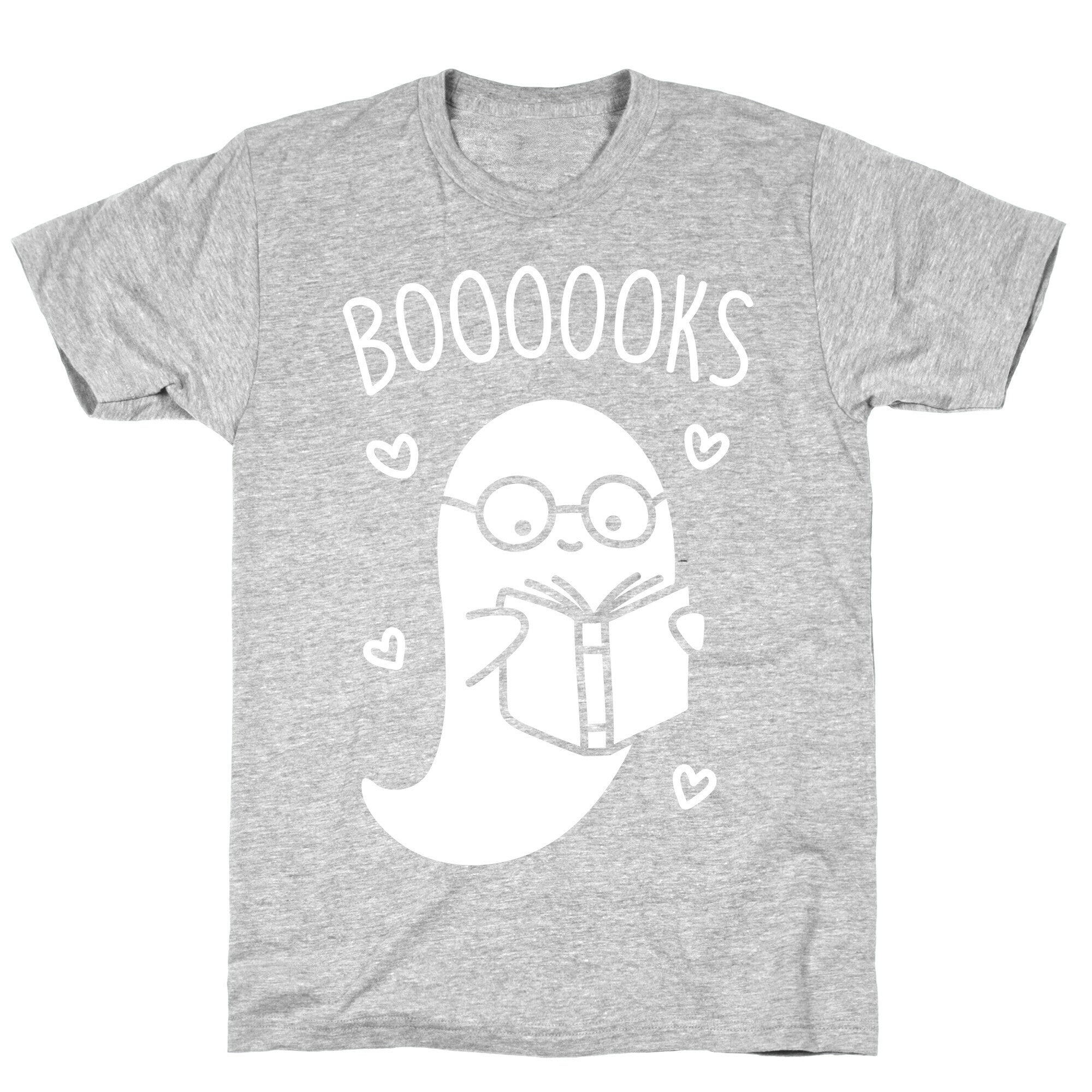Boooooks (White) T-Shirt
