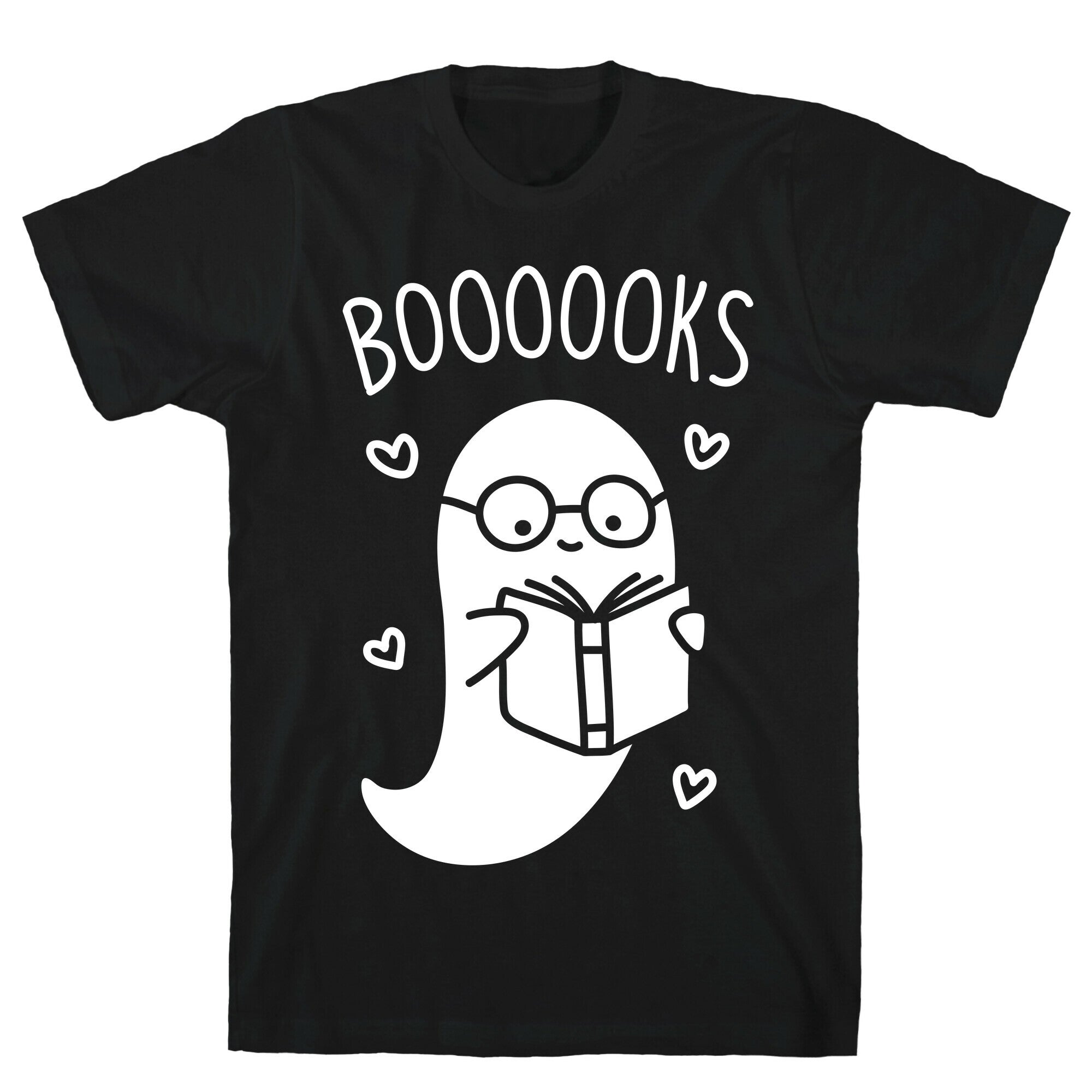 Boooooks (White) T-Shirt